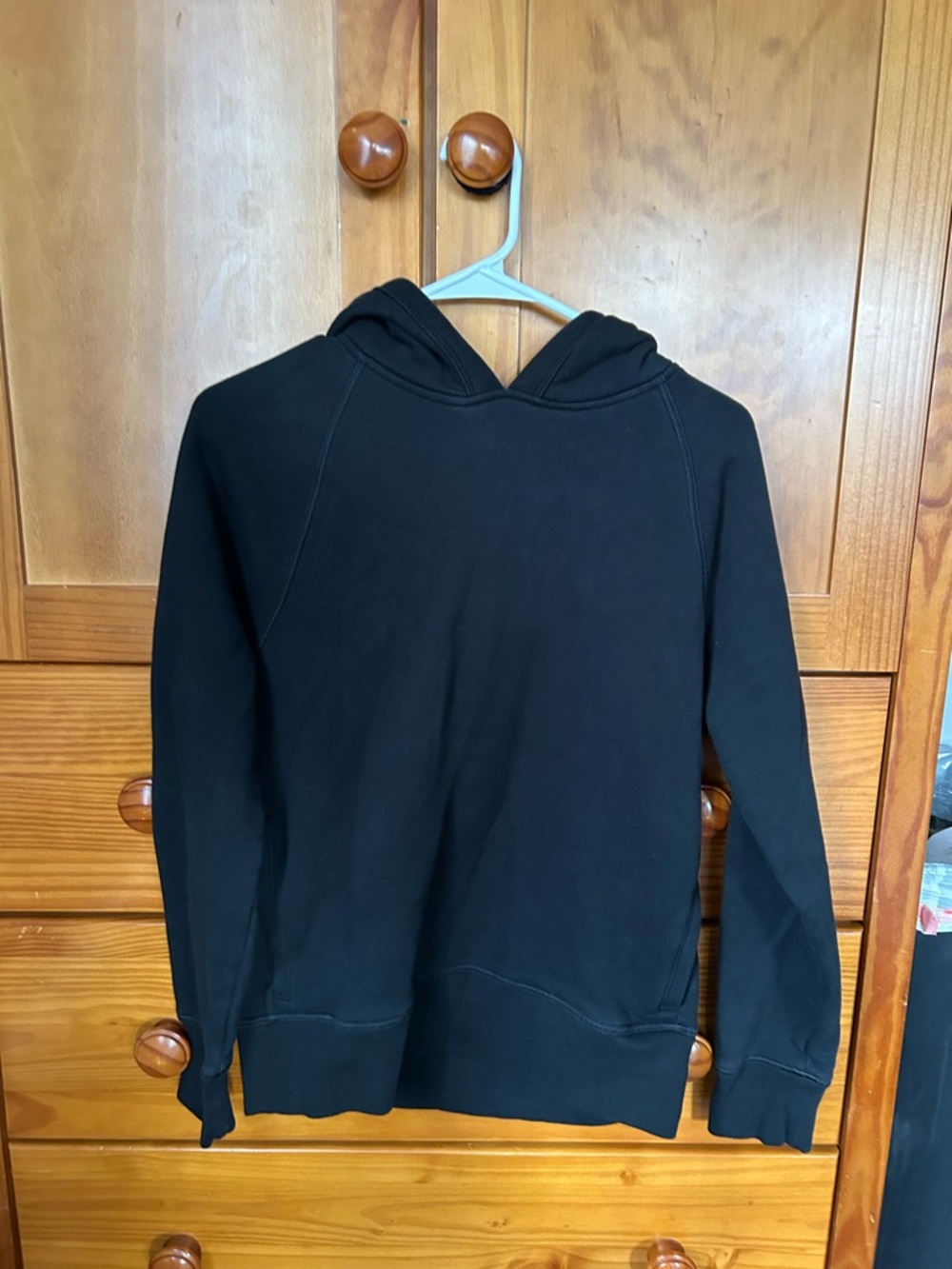 Banana Republic - Basic Black Hooded Sweatshirt